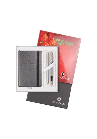 Sheaffer Sagarıs 9473 Dolma Tükenmez Set Gold Krom Defter Hediyeli Çok Renkli
