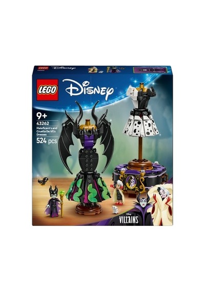 Lego Malefiz Ve Cruella De Vil Elbise Seti, 9 Yaş Ve Üzeri İçin Eğlenceli