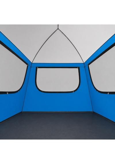 4 Kişilik Gazebo Kamp Gölgeliği - Kamp Çadırı - 210x210x150cm - Argeus Skydome Çok Renkli