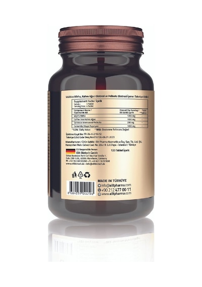 Myrrha 1200 Mg + Coffee Tree 1000 Mg 120 Tablets