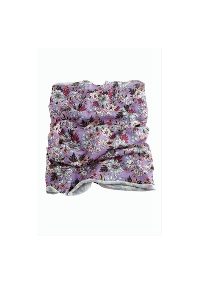 Zero Land Çiçek - 689 - Desenli Baff - Myceshop - Boyunluk Lila