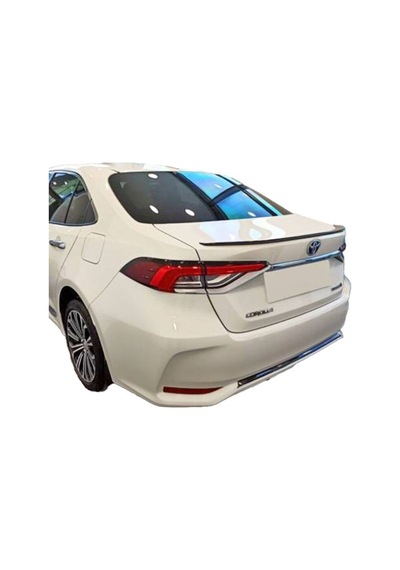 Toyota Corolla 2019+ Uyumlu Yedek Parça İnce Spoiler Plastik