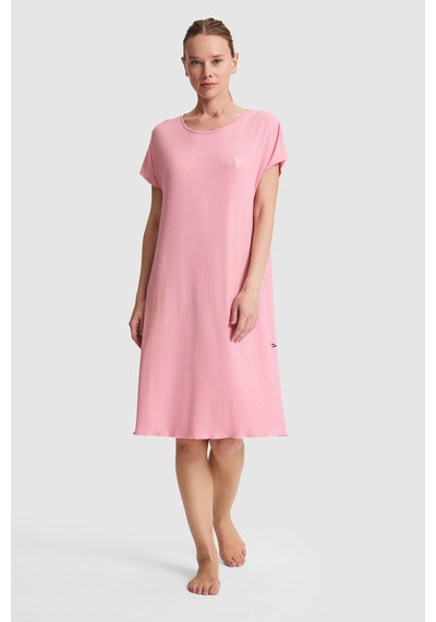 U.s. Polo Assn. Kadın Pembe Pijama Takım 50326529-vr041