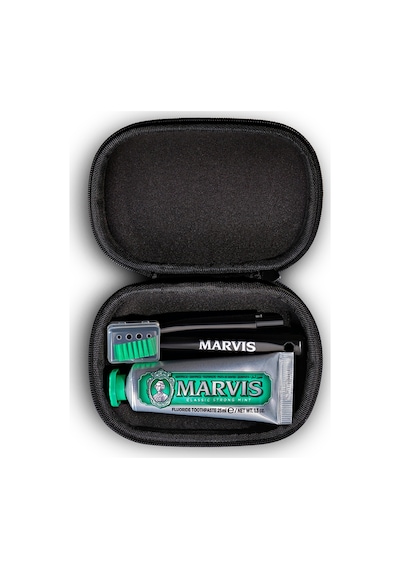 Marvıs Travel Set - Strong Mint Macun 25 Ml + Fırça