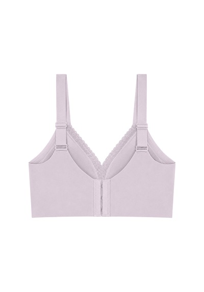 Cottonill Seamless Bra - Seravia Lila Lazer Kesim Dantelli Minimizer Kadın Sütyen