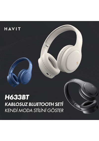 Havit H633BT Bluetooth 5.1 Kulak Üstü Kulaklık