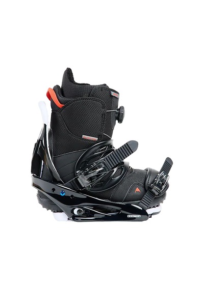 Burton Burton Unisex Çocuk Snowboard Bağlaması Smalls Siyah 001 Siyah