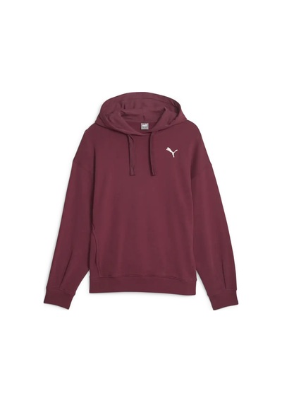 Puma Her Hoodie Tr Bordo Kadın Sweatshirt