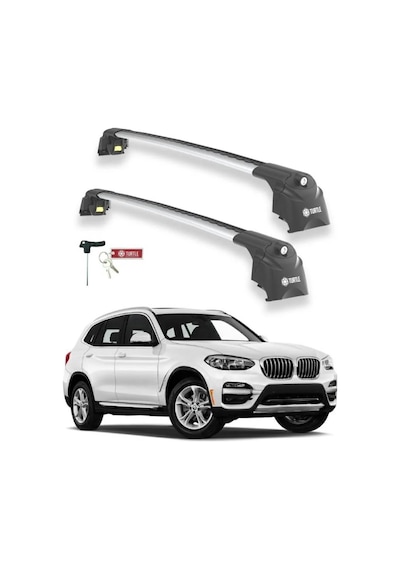 Turtle Bmw X3 G01 2018-2025 Ara Atkı Air2 Gri