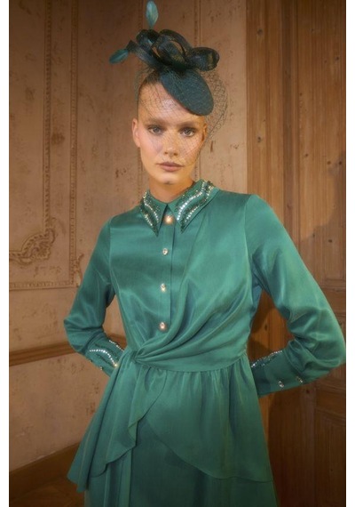 Senna Lumıere Dress Zümrüt Zümrüt