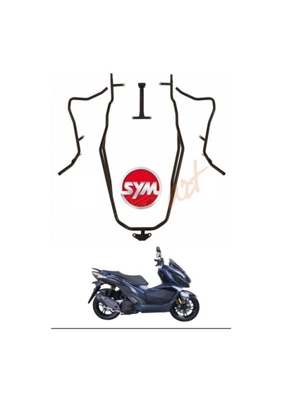 Sym Jet X Koruma Demiri Çevre Korkuluğu