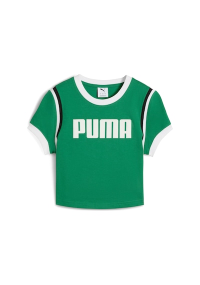 Puma Future.puma.archıve Graphıc Kadın Baby Tişört 629785 86 Yeşil