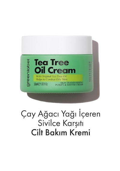 Greenlabel Çay Ağacı Yağı Özlü Krem 50 ML