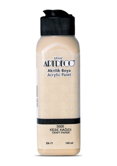 Lisans Akrilik Boya 140 Ml Kese Kağıdı Kahverengi