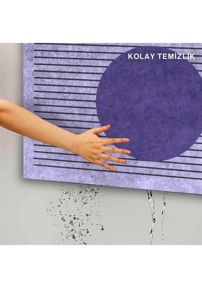 Monnhein Kapı Önü Paspası - Modern Ve Şık Kapı Paspası / Ev, Ofis Ve Dış Mekân Kullanımı İçin Lavender H Çok Renkli