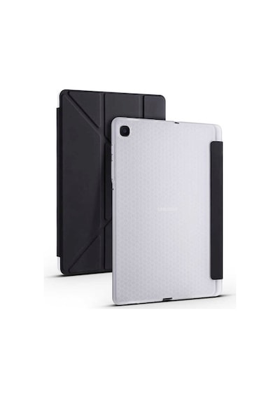 Galaxy Uyumlu Tab S6 Lite P610 Kılıf Zore Tri Folding Smart With Pen Sta