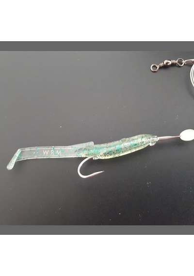 Levrek Lüfer Avcısı Çelik Telli Silikon Balık 6,5 Cm