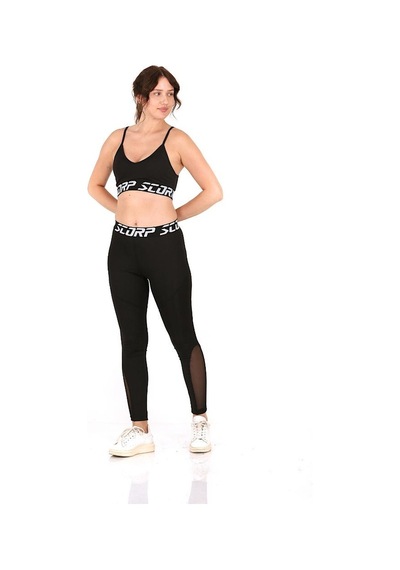 Scorp Elite Pro Fitness Taytı Siyah