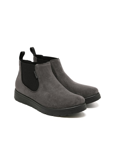 Antracıte Bot Kadın 45 U33 Vx Fly Flot Cloth Woman Ankle Boot Anthracite Antrasit