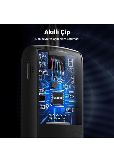 Ugreen 4 Portlu 5Gbps USB 3.0 Çoklayıcı HUB Adaptör 25 CM