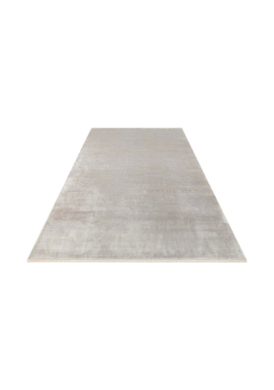 Hoom Rugs Como Nap 01 Grey Viskon & Floş Sık Dokuma Modern Salon Halısı Gri