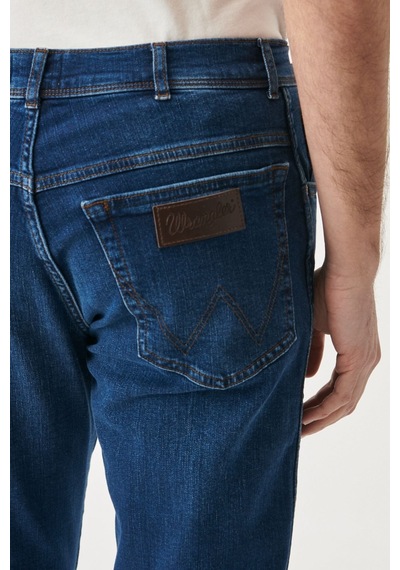 Wrangler Erkek Kot Pantolon W12SCV39X KOYU MAVİ Mavi