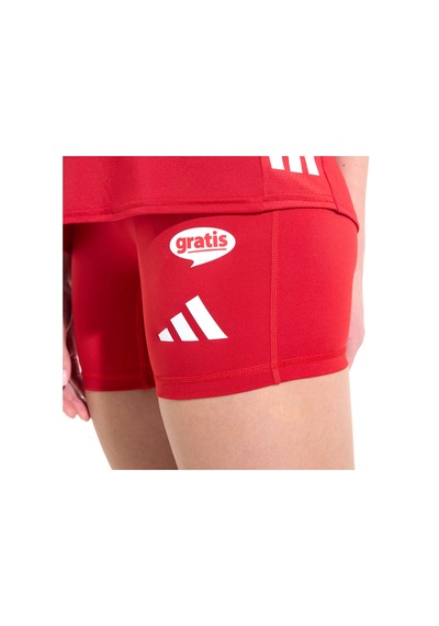 Adidas Türkiye Milli Takım Kadın Kırmızı Voleybol Tayt Km7479