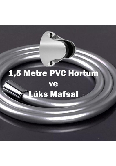 Inci Duş Seti Pvc Garantili Hortum Lüks Mafsal İnci Diğer