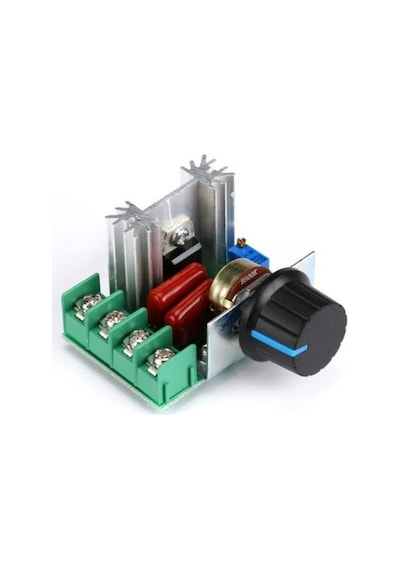 220v 2000w Scr Barındıran Hız Kontrolü Dimmer Motor Kontrolü