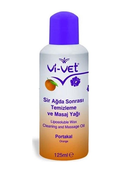 Vi-vet Ağda Sonrası Temizleme Ve Masaj Yağı Portakal Çiçek 125ml