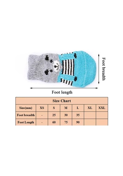 River World Köpekler İçin Örme Çorap Kaydırmaz