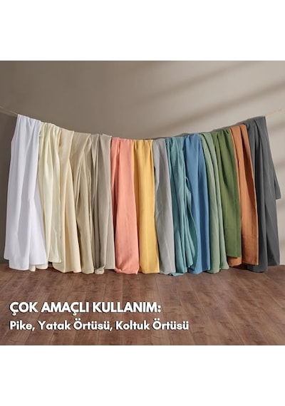 Size Yatak Örtüsü Bej Çok Renkli
