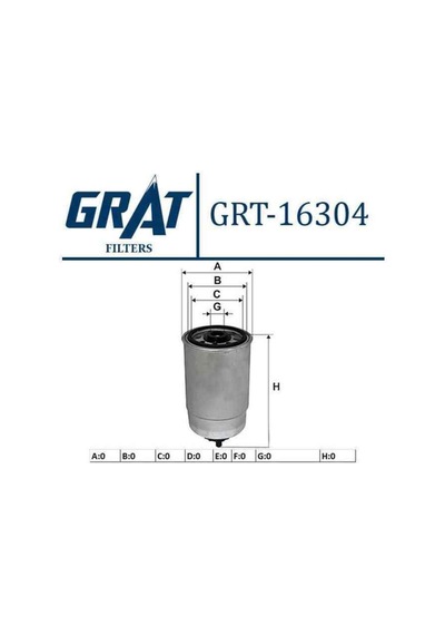 3192226910 Fıltre Mazot Kısa Tıp Dar Delık - Hyundaı: Getz 02 "1.5 Crdı" Matrıx 02 Grt-16304-mar