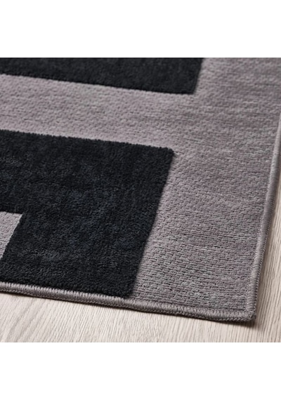 Ikea Blåskata Çocuk Oyun Halısı 105 X 160 Cm Siyah - Gri