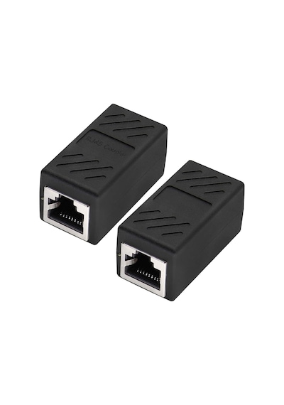 Powermaster Pm-24809 Rj45 To Rj45 Kaplin-coupler Dişi Metal 8p-8c Ara Aparat Tekli