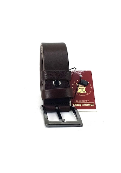 Saraç Kemer Saraç 1103 24k 3,5 Cm Erkek Kot Kemer Kahverengi Kahverengi