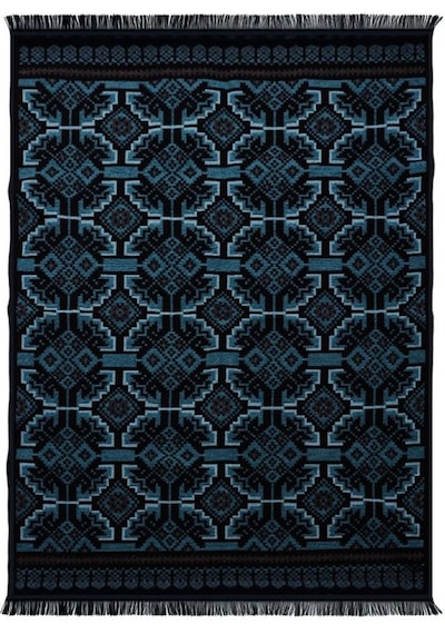 Bigghome Çift Taraflı Kilim, Makinede Yıkanabilir, Modern Desenli, 120 180 Cm, Sa25at