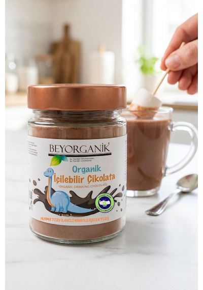 Beyorganik Organik İçilebilir Çikolata 170 Gr Pestisit Analizli 170 G