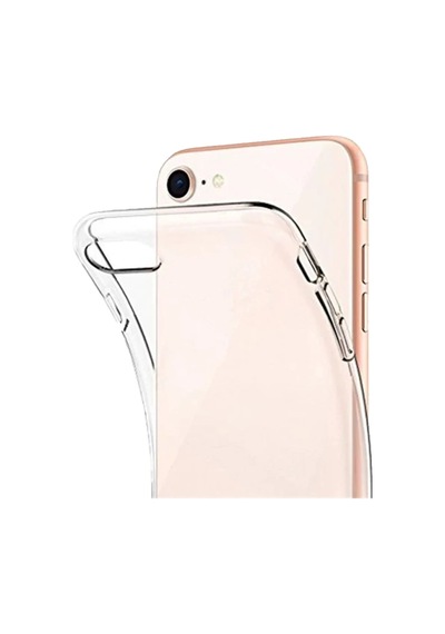 Mey İthalat Apple Uyumlu iPhone 7 Kılıf Lüx Şeffaf Silikon