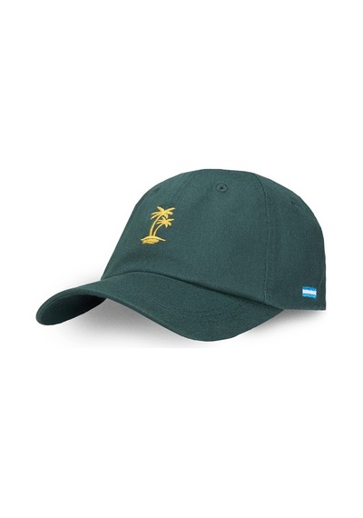 Ucla Anıston Yeşil Baseball Cap Nakışlı - Unisex Şapka Yeşil