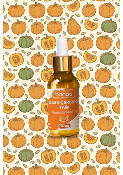 Kabak Çekirdeği Yağı 2x20 Ml %100 Saf Soğuk Sıkım - Cilt Ve Saç Bakımı, Sindirim Ve Desteği 40 ML
