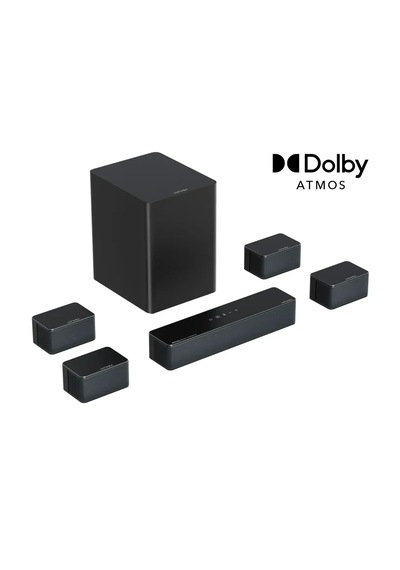 Ultımea Poseidon D80 Boom 7.1 Dolby Atmos Soundbar Kablosuz Subwoofer Hdmı Earc Bt 5.3 Utm U2623