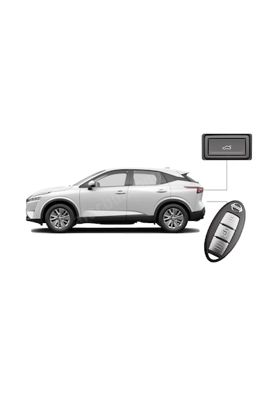 Nissan Qashqai J12 Elektrikli Bagaj Sistemi 2021+