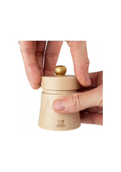 Peugeot Baya Tuz Değirmeni Natural Ahşap 8 Cm Çok Renkli