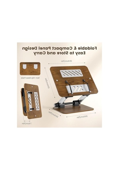 Açısı Ayarlanabilir Tablet Ve Kitap Okuma Standı, Katlanabilir