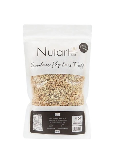 Nutart Kavrulmuş Kıyılmış Fındık Doypack 250 G