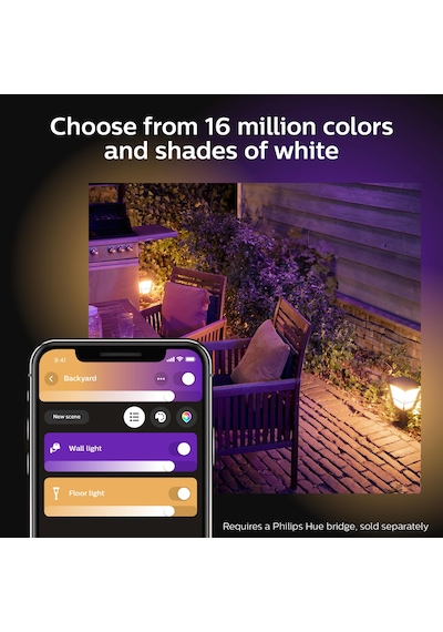 Philips Hue WCA Econic Dış Mekan Set Üstü Lamba 1x15W