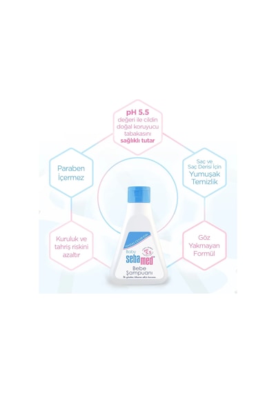 Sebamed Bebek Şampuanı 250ml 4 Lü Set