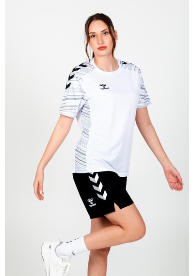 Hummel Line Antrenman Tişört Beyaz