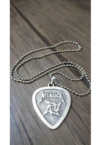 Metallica Kolye (Model 2) Beyaz